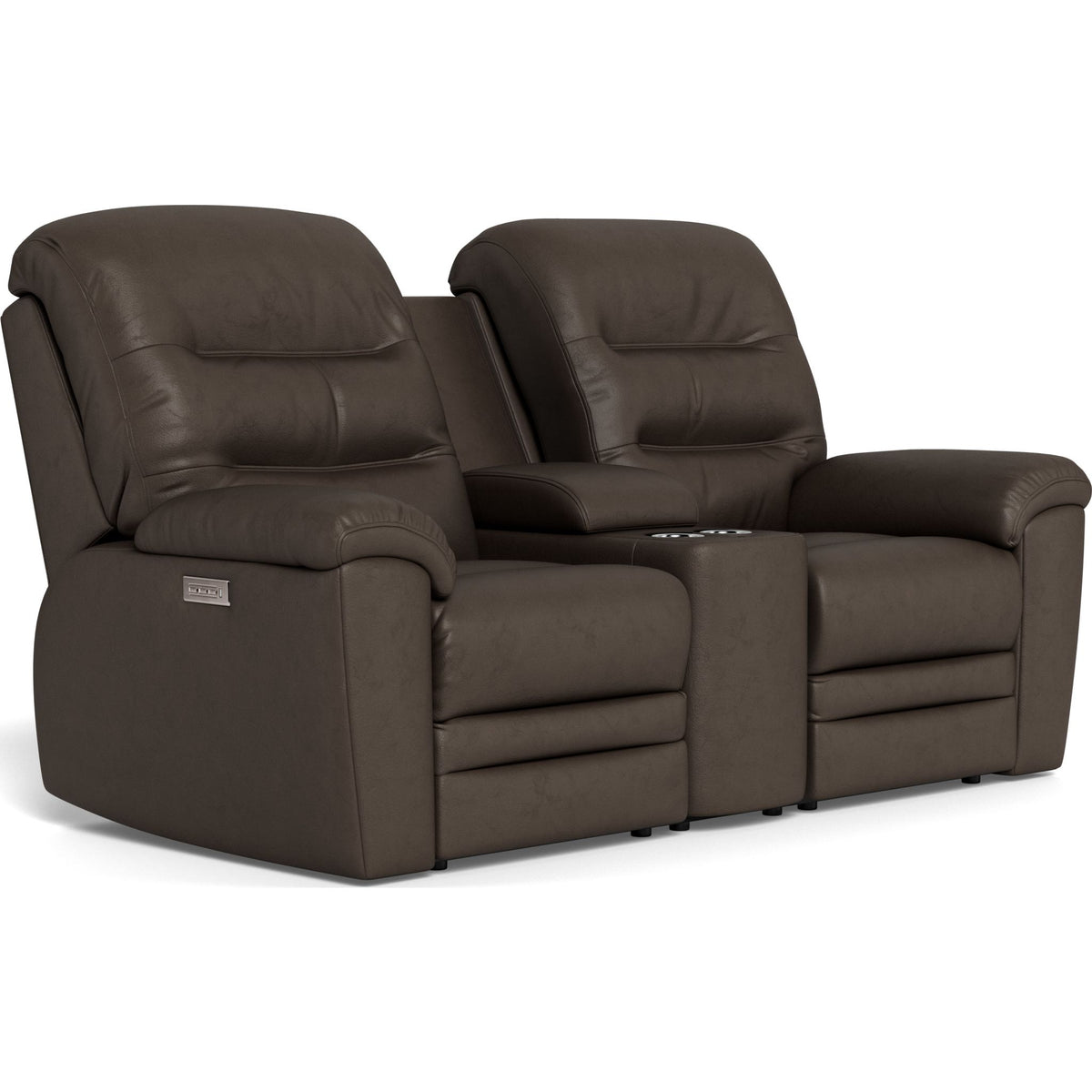 Keiran Power Reclining Loveseat with Power Headrest, Power Lumbar, Console Keiran Power Reclining Loveseat with Power Headrest, Power Lumbar, Console